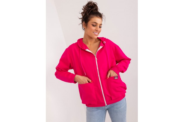 Sweat zippé - fuchsia