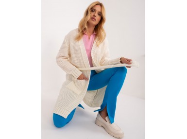 Long gilet - écru