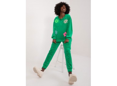 Ensemble avec sweat et pantalon - vert