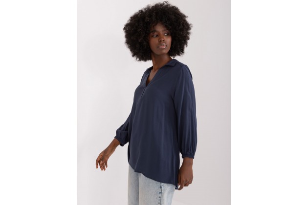 Chemise boutonnée - marine