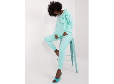 Ensemble avec sweat et pantalon - menthe