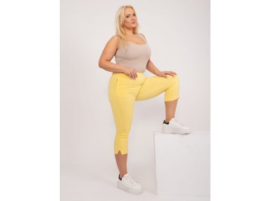 Pantalon - jaune clair