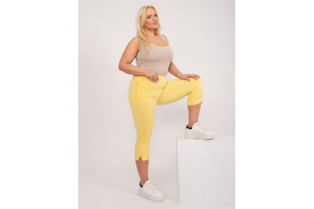 Pantalon - jaune clair