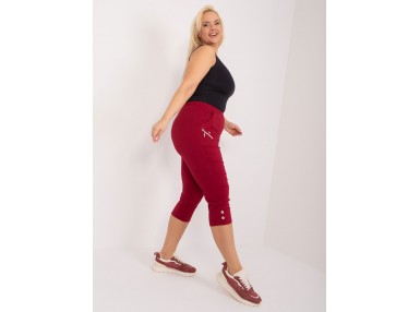 Pantalon - bordeaux