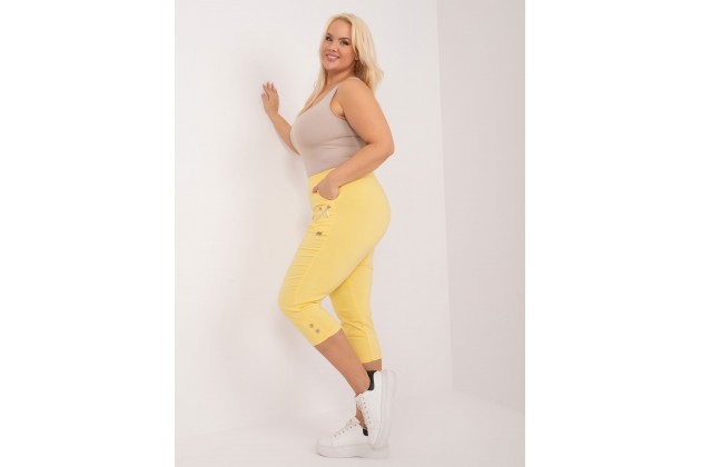 Pantalon - jaune clair