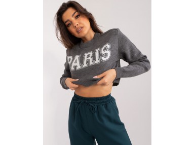 Pull - gris foncé