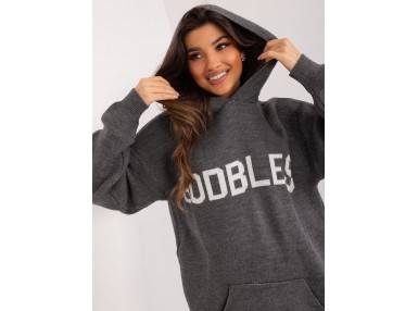 Pull - gris foncé