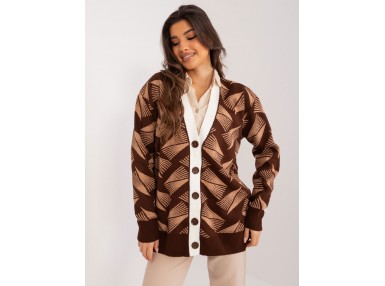 Cardigan - marron