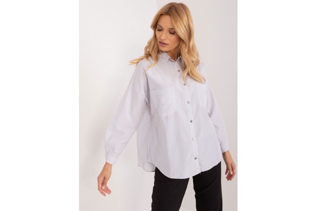 Chemise - blanc et gris