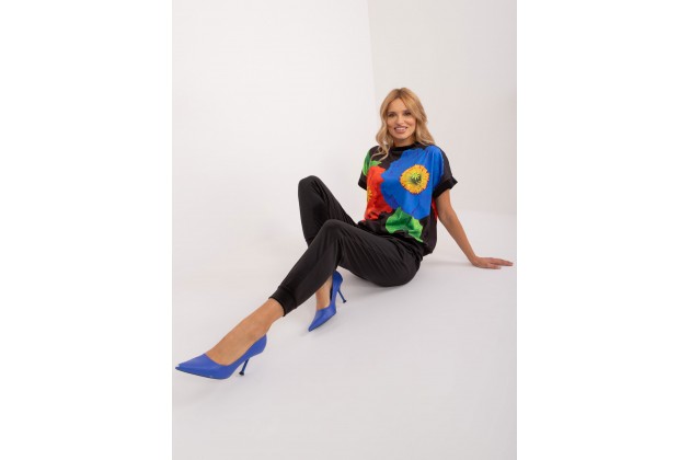 Ensemble avec t-shirtet pantalon - noir