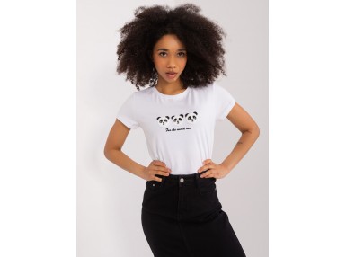 T-shirt en coton - blanc