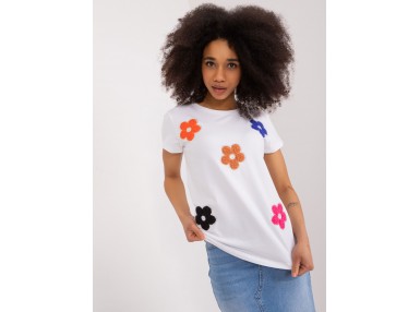 T-shirt en coton - blanc