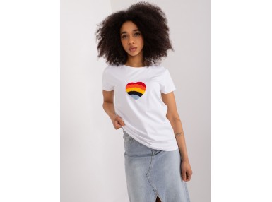 T-shirt en coton - blanc