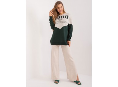 Ensemble avec sweat et pantalon - vert