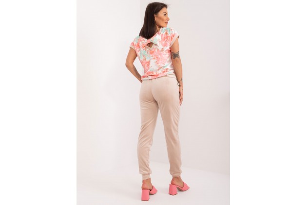 Ensemble avec t-shirtet pantalon - beige