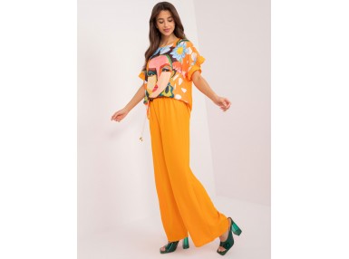 Ensemble avec t-shirtet pantalon - orange