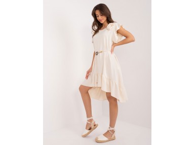 Robe courte ample - beige clair