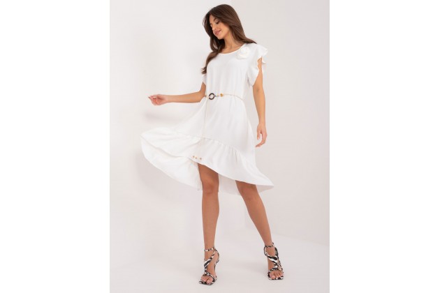 Robe courte ample - blanc