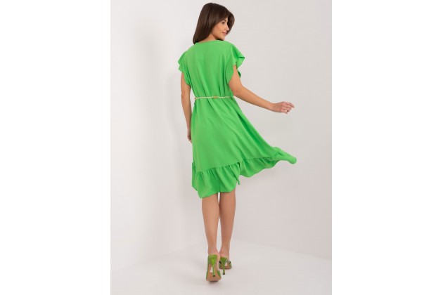 Robe courte ample - vert clair