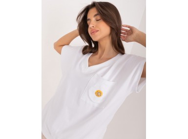 T-shirt en coton - blanc