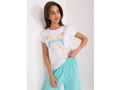 T-shirt en coton - blanc