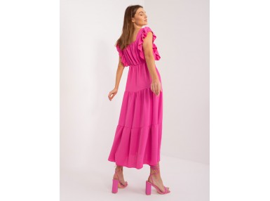 Robe longue ample - rose