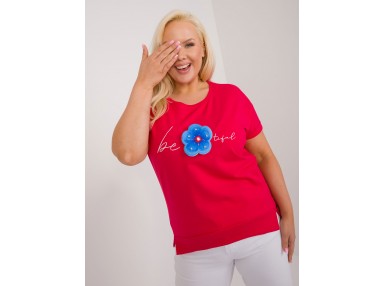 T-shirt en coton - rouge