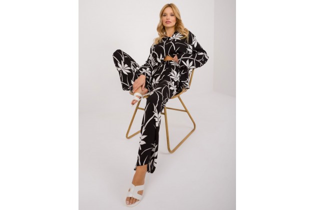 Ensemble avec sweat et pantalon - noir