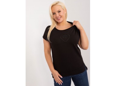 T-shirt en coton - noir