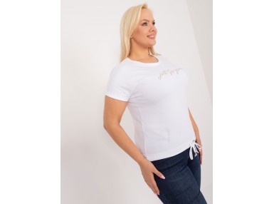 T-shirt en coton - blanc