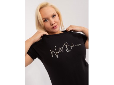 T-shirt en coton - noir