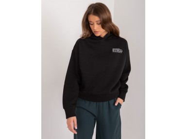 Sweatshirt à capuche - noir