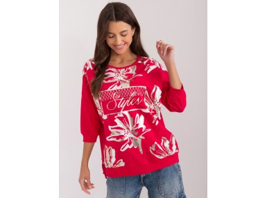 T-shirt en coton - rouge