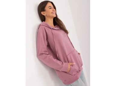 Sweat à capuche - rose