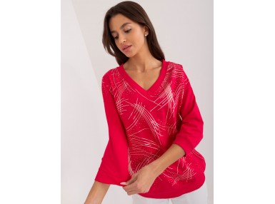 T-shirt en coton - rouge