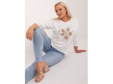 T-shirt en coton - éqru