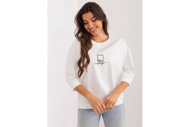 T-shirt en coton - écru