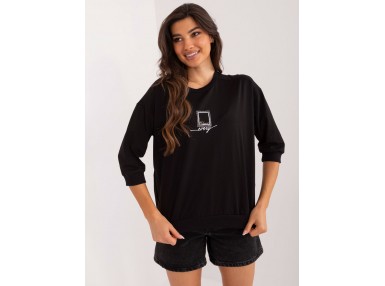 T-shirt en coton - noir