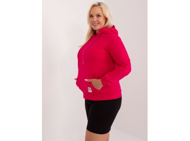 Sweat à capuche femme - fuchsia