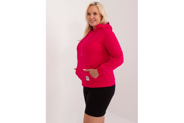 Sweat à capuche femme - fuchsia