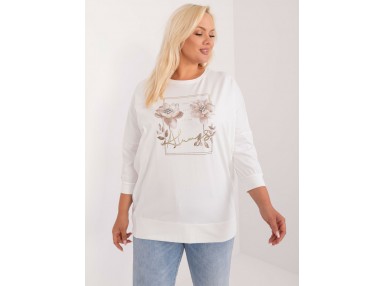 T-shirt en coton - éqru