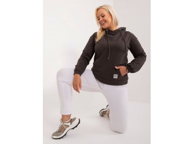 Sweat à capuche femme - kaki