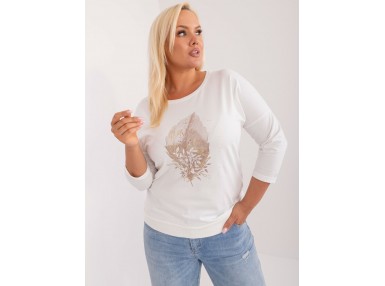 T-shirt en coton - éqru