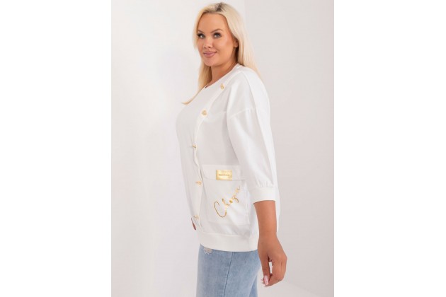 T-shirt en coton - blanc