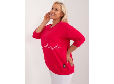T-shirt en coton - rouge