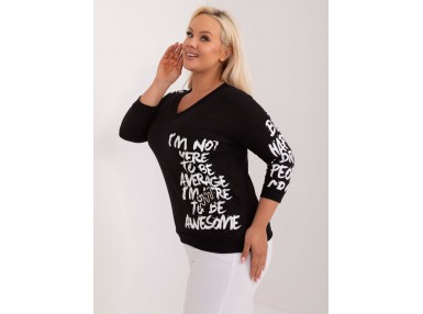 T-shirt en coton - noir