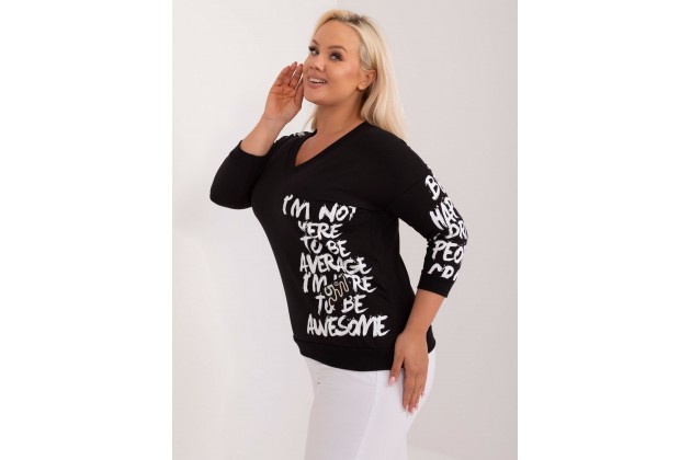T-shirt en coton - noir