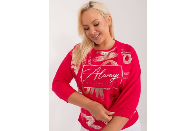 T-shirt en coton - rouge