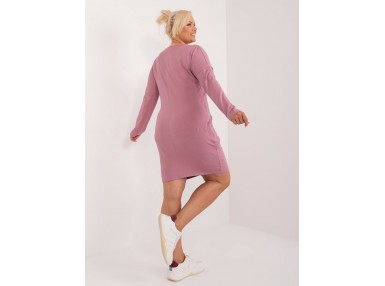 Robe tunique courte - rose