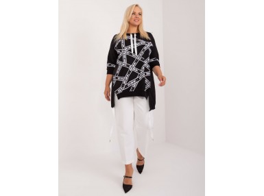 Tunique en coton - noire